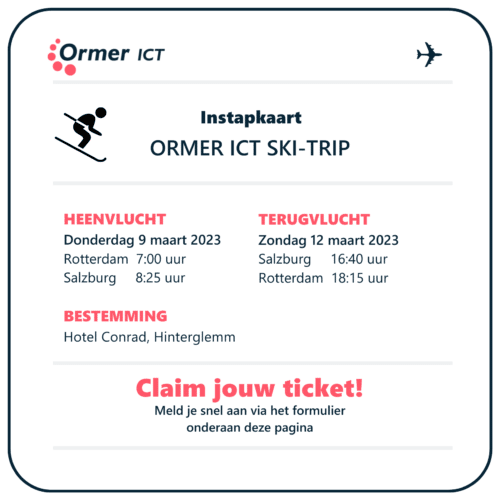 Ormer ICT ski-trip 2023